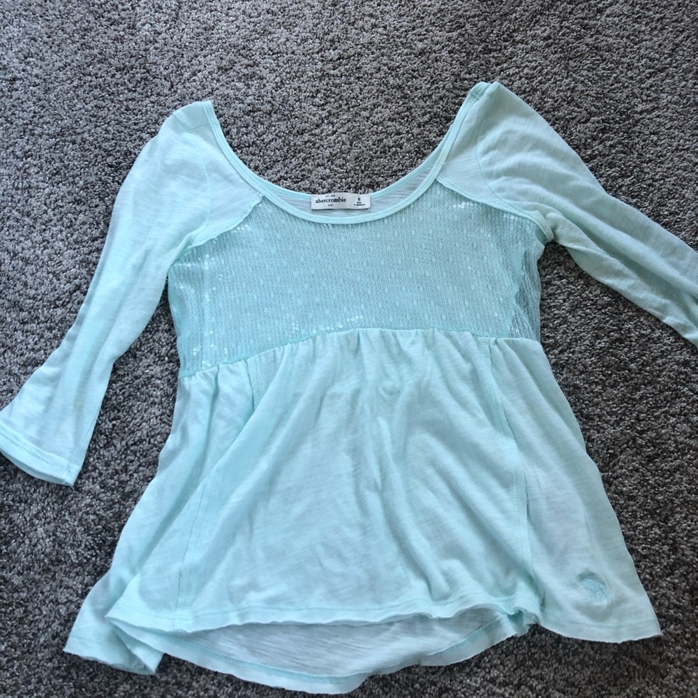 Abercrombie kids babydoll top